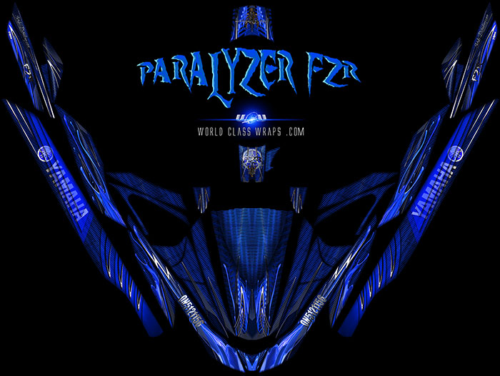 FZR FZS Paralyzer Yamaha jet ski graphics wrap