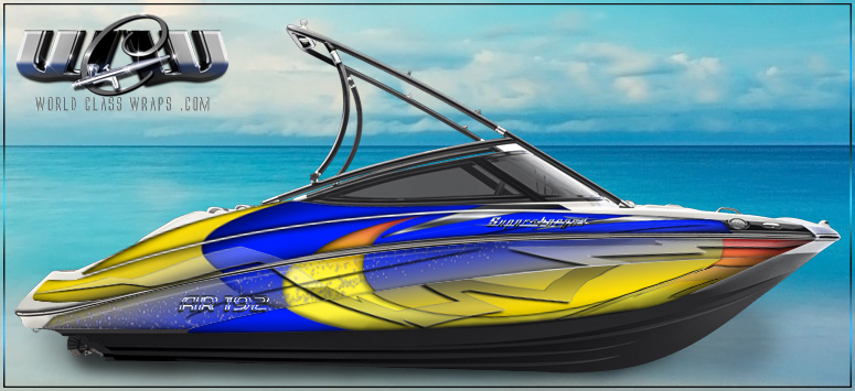 Wizard - wrap for the Yamaha AR 192 boat