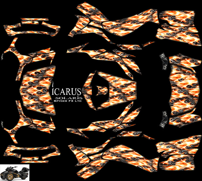 spyder f3 icarus solaris wrap