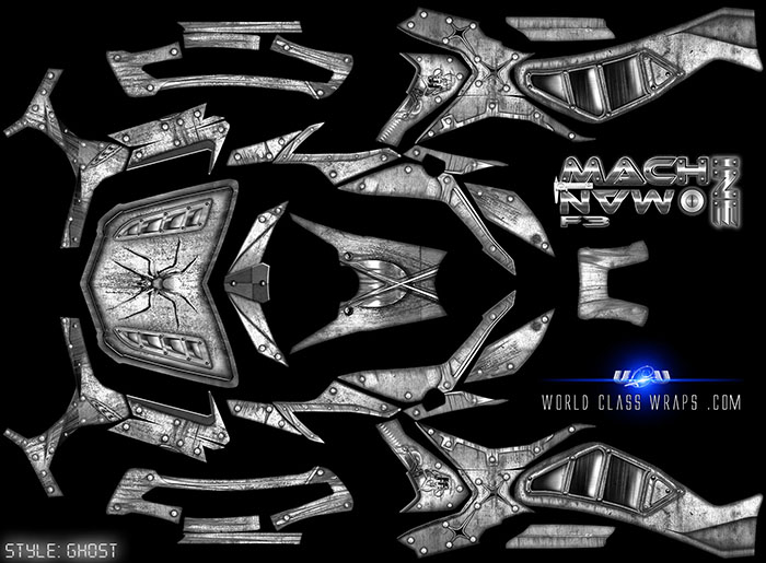 SPYDER F3 WRAP TITLED GHOST