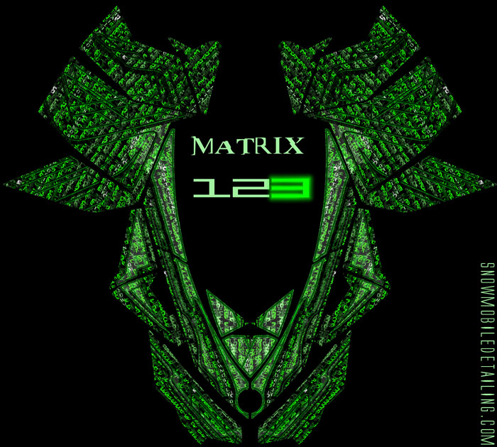 SKI-DOO REV XP MATRIX GRAPHICS PACKAGE